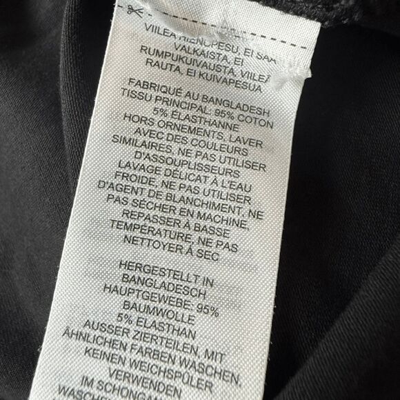 Gymshark Men's Essential Oversized Short Sleeve Active T-Shirt Black Size Medium - Picture 4 of 8